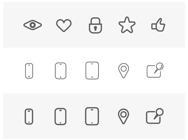 620x461 Wireframe Icons Graphicloads