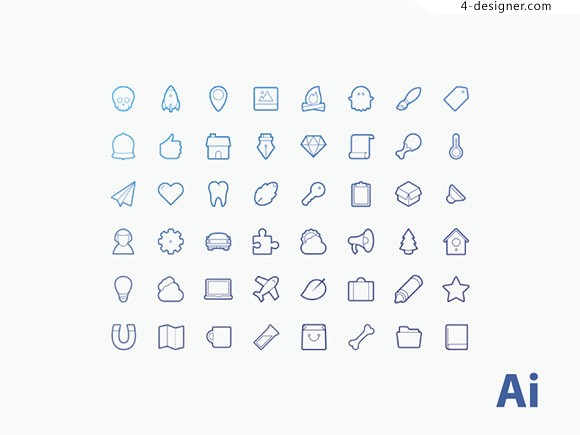 580x435 Designer Wireframe Icon