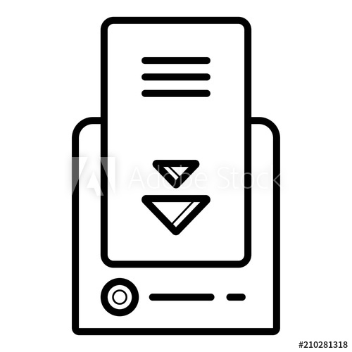 500x500 Wireless Charging Icon Vector