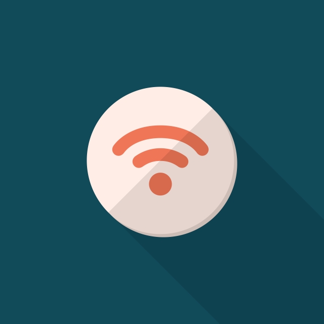 640x640 Wireless Connection Icon, Wireless, Technology, Network Png