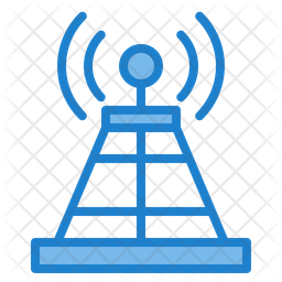 256x256 Wireless Connection Icon Of Colored Outline Style