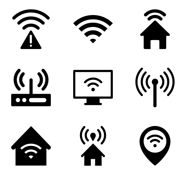 600x564 Wireless Internet Connection Icon Packs