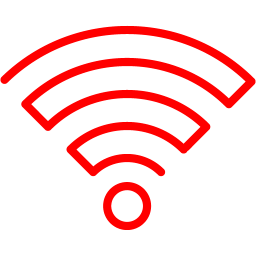 Red Wireless Icon 256x256 Red Wireless Icon