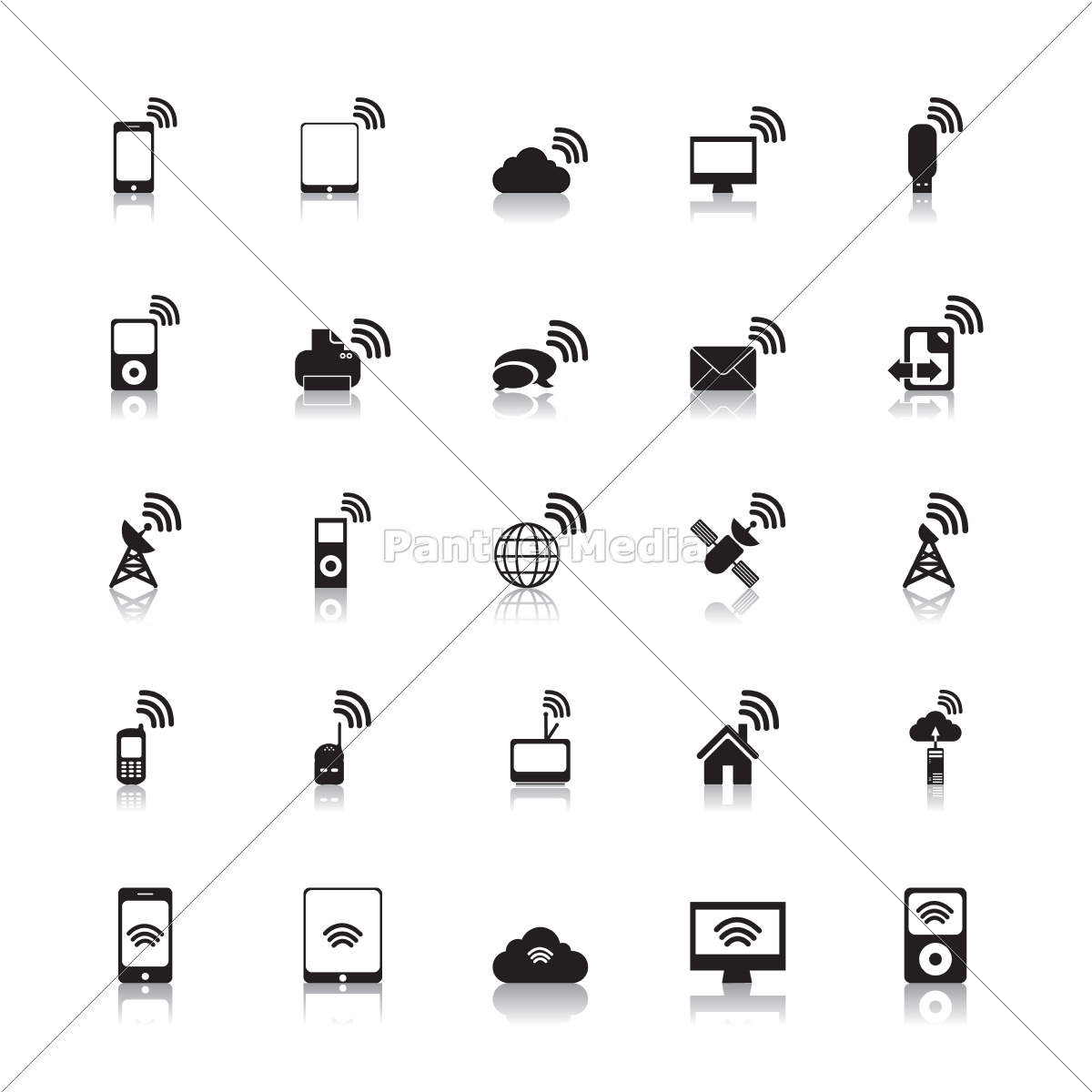Wireless Icons Hotspot Vector 1200x1200 Wireless Icons Hotspot Vector