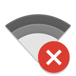 Notification Network Wireless Disconnected Icon Papirus Status 256x256 Notification Network Wireless Disconnected Icon Papirus Status