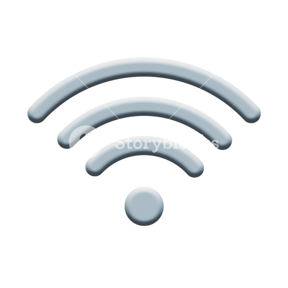 1000x1000 Wifi Internet Sign Icon Wi Fi Wireless Technology Isolated
