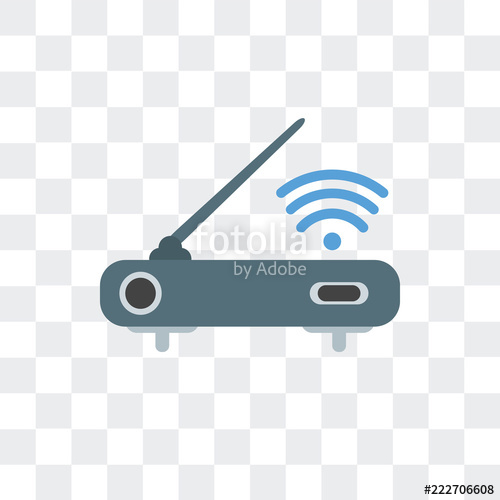 500x500 Wireless Internet Icon Isolated On Transparent Background Modern