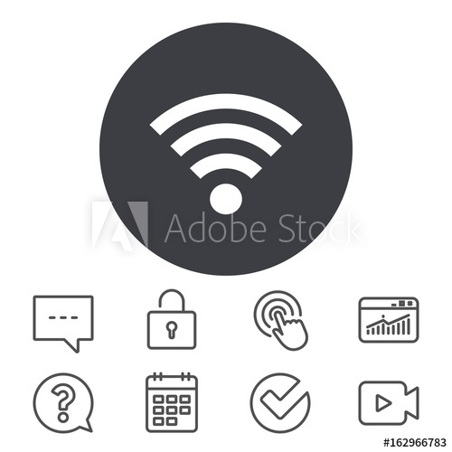 500x500 Wifi Sign Wi Fi Symbol Wireless Network Icon Wifi Zone