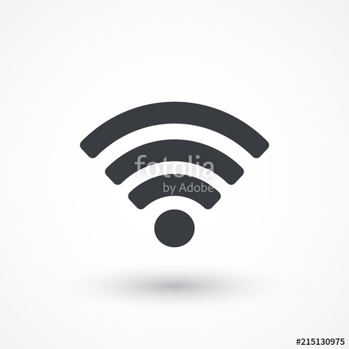 500x500 Wifi Sign Wi Fi Symbol Wireless Network Icon Wifi Zone Flat