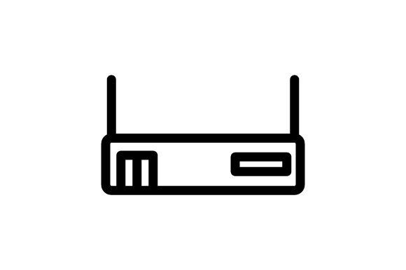 580x386 Router Icon Graphic