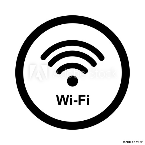 500x500 Wifi,wi Fi,wi Fi Icon, Wireless,signal Icon Isolated Vector