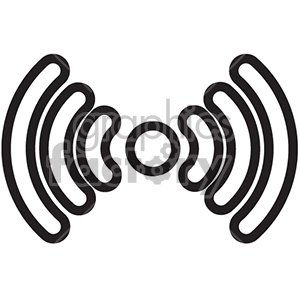 300x300 Wireless Signal Vector Icon Clipart Royalty Free Gif, Png