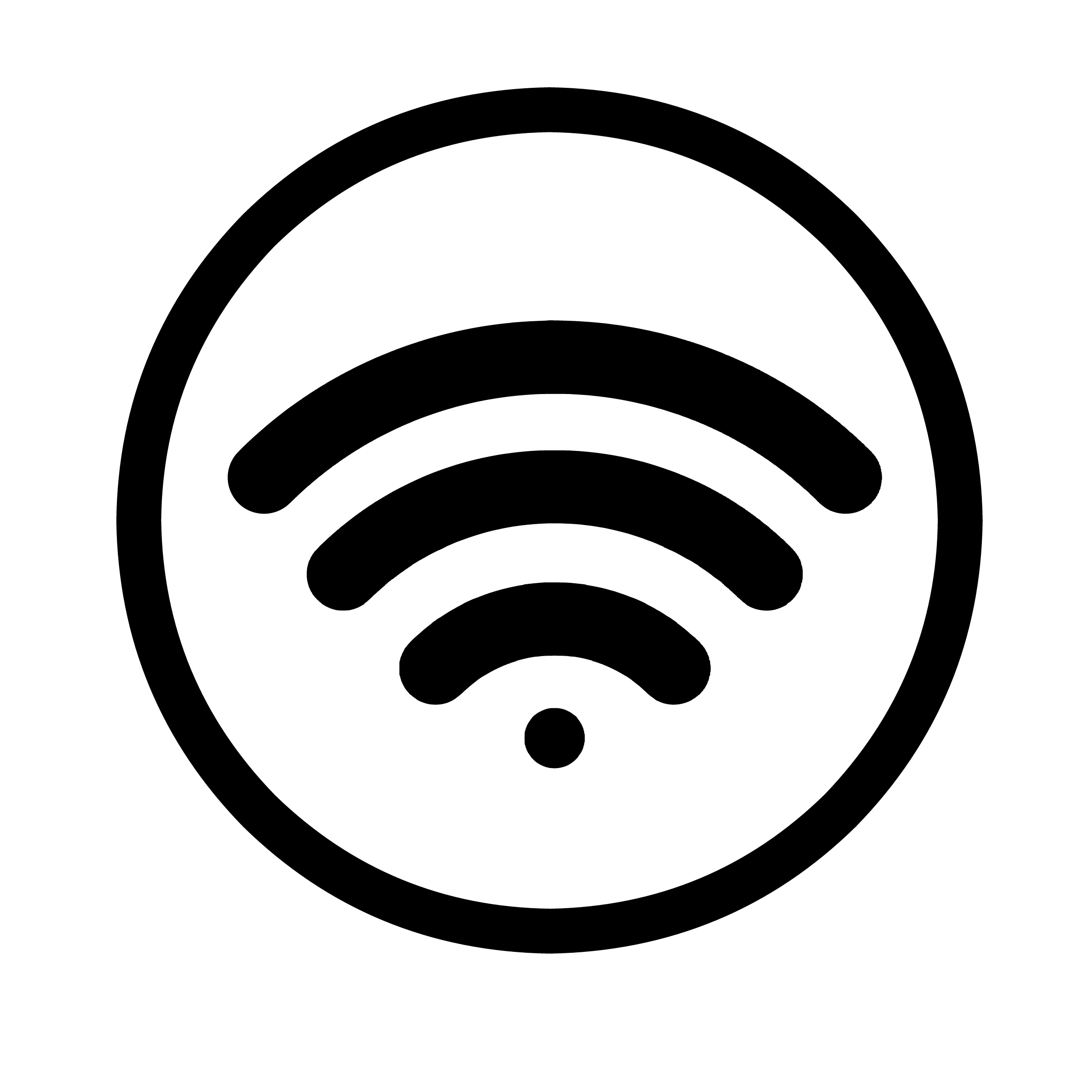 2400x2400 Free Images Wireless, Connection, Wifi, Signal, Icon, Internet