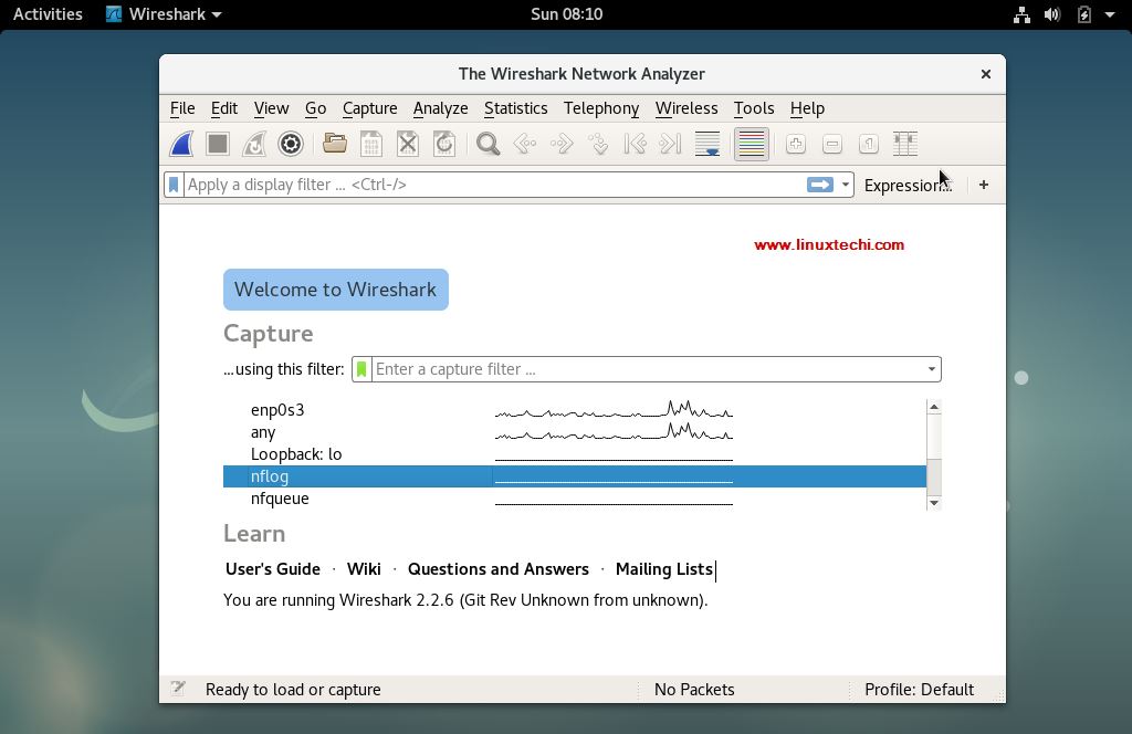 1024x664 How To Install And Use Wireshark On Debian Ubuntu