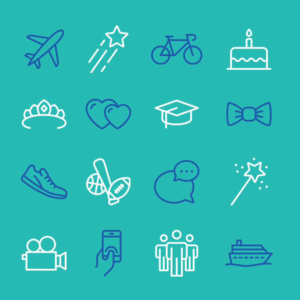 1000x1000 Brand New New Logo And Identity For Make A Wish