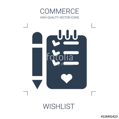 500x500 Wishlist Icon Stock Image And Royalty Free Vector