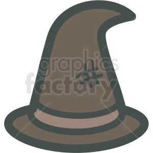 300x300 Halloween Witches Hat Vector Icon Image Clipart Royalty Free Gif