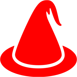 256x256 Red Witch Icon