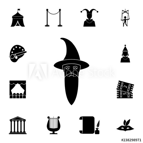 500x500 Witch Icon Detailed Set Of Theater Icons Premium Graphic Design