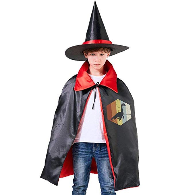 679x679 Children Retro Loch Ness Monster Icon Halloween