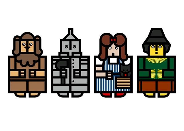 598x425 Hey Studio Design Stuff I Like Icon Design, Wizard Of Oz