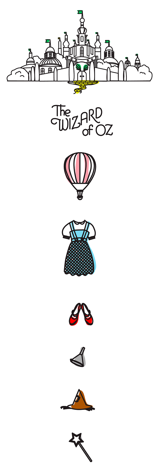 600x1800 Wizard Of Oz On Behance