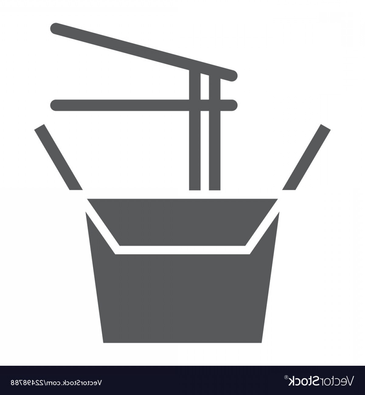 1200x1296 Wok Box Glyph Icon Chinese And Food Noodle Sign Vector Hoodamathrun