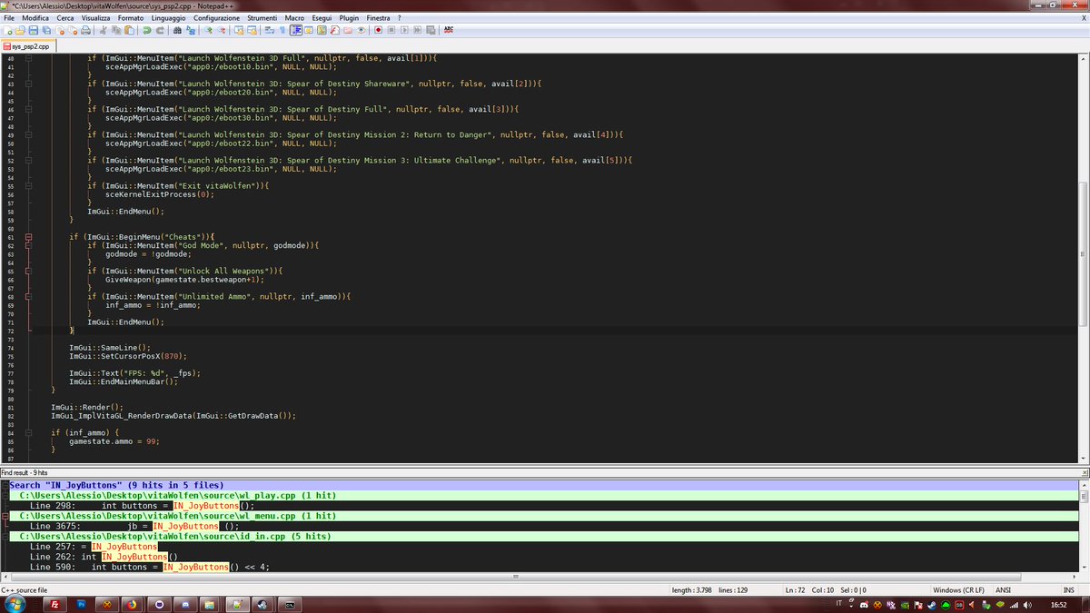 1200x675 Rinnegatamante On Twitter Everything's Been Fixed In Wolfenstein