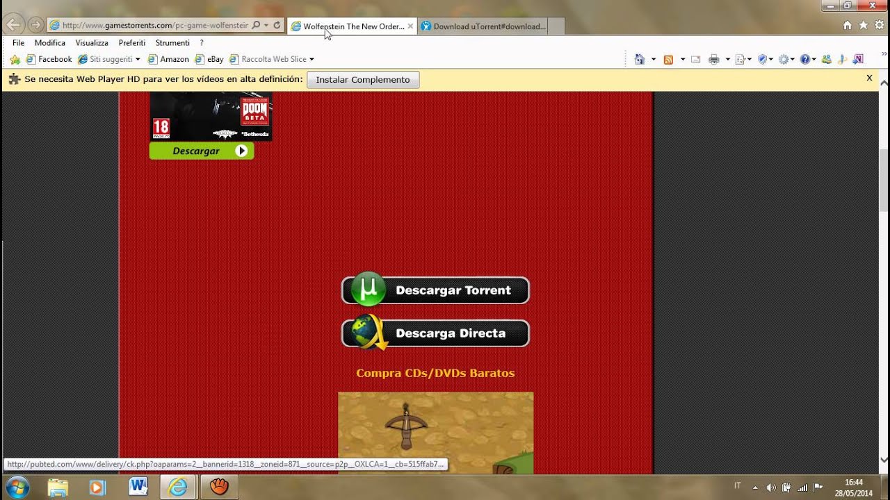 Tutorial Come Scaricare Wolfenstein The New Order Gratis ! 1280x720 Tutorial Come Scaricare Wolfenstein The New Order Gratis !