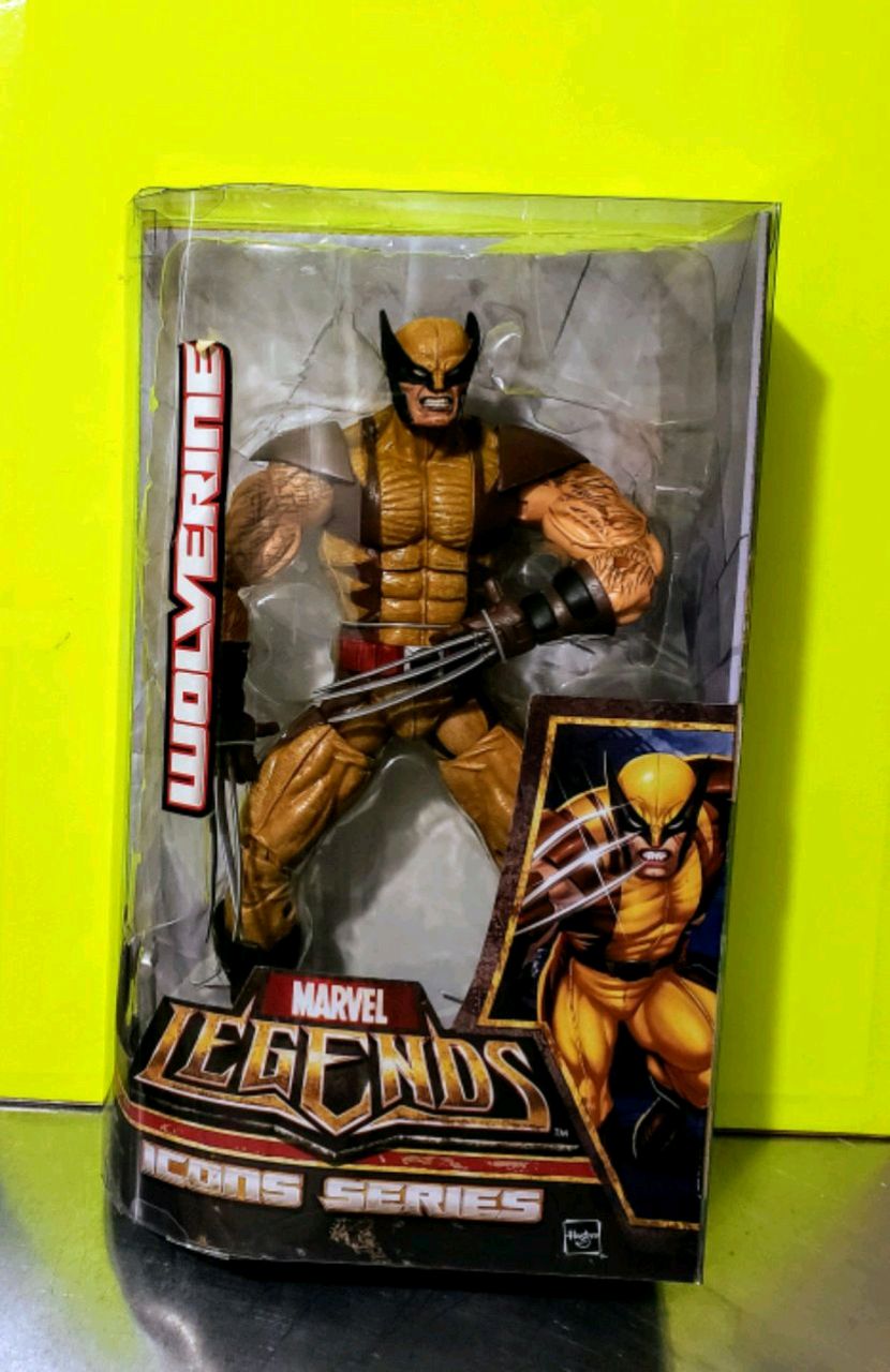 830x1280 Used Wolverine Icon Series Action Figure For Sale
