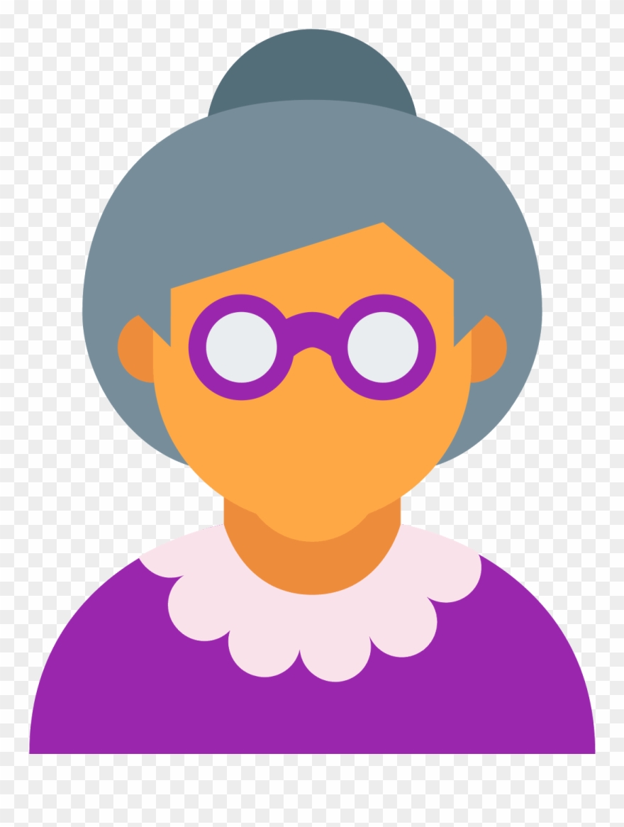 880x1166 Grandma Png Clipart