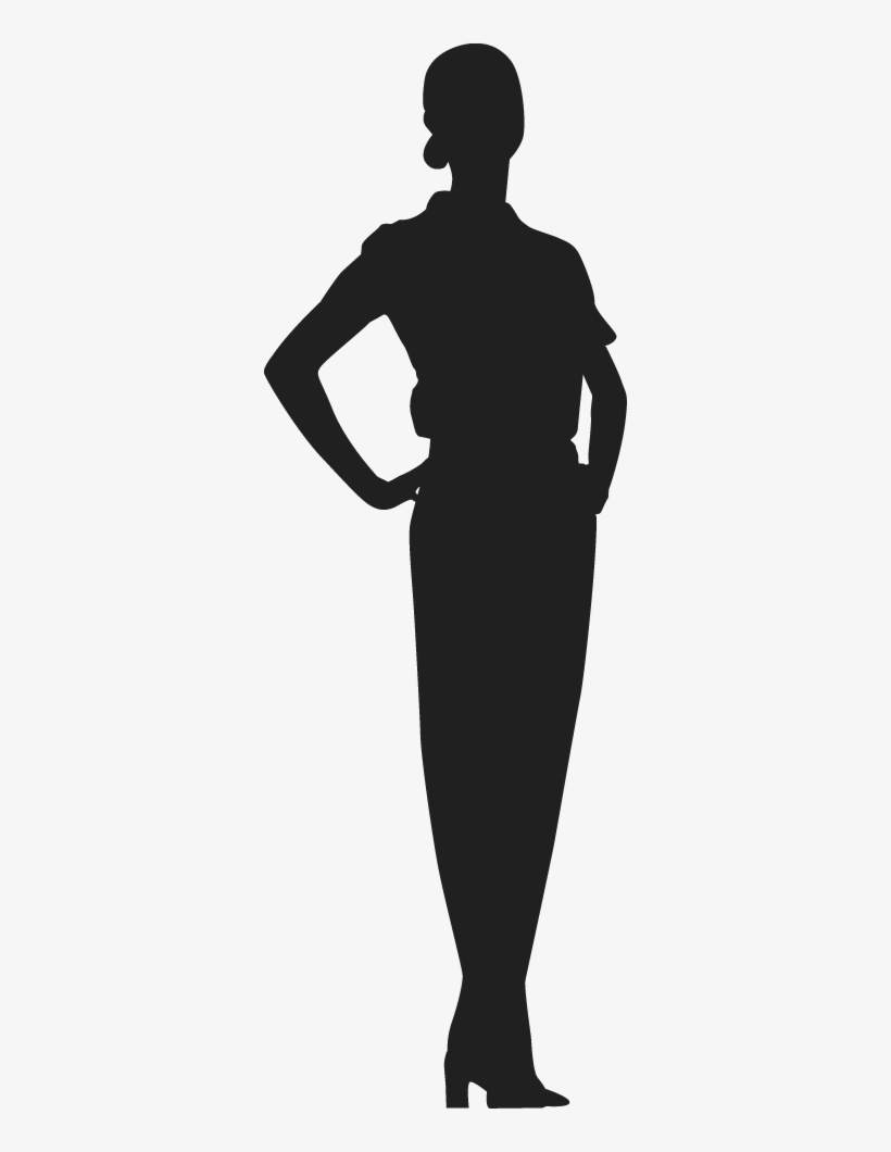 820x1060 Woman Silhouette