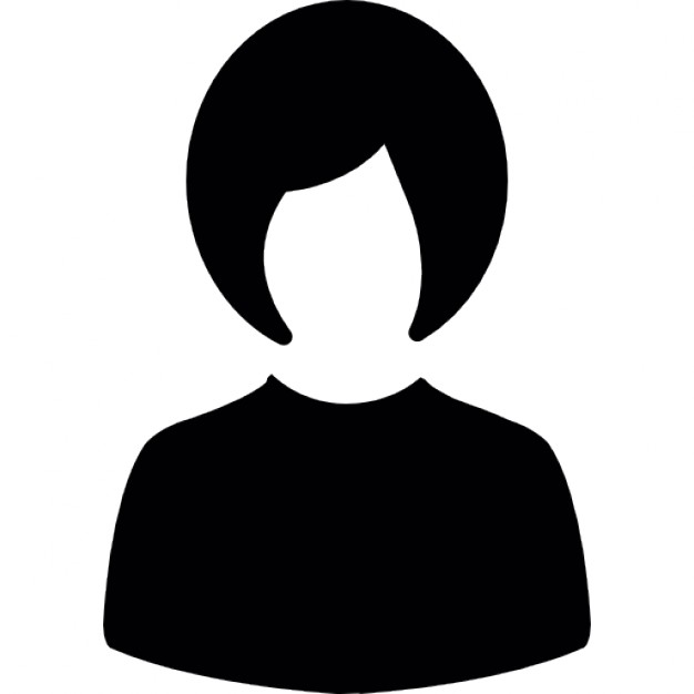 626x626 Woman Silhouette Icon