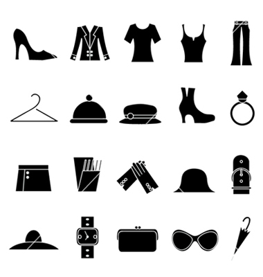 380x400 Clothes Icon Vector Images