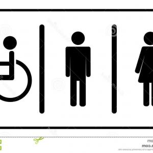 300x300 Bathroom Sign Vector Womens Royalty Free Stock Images Restroom