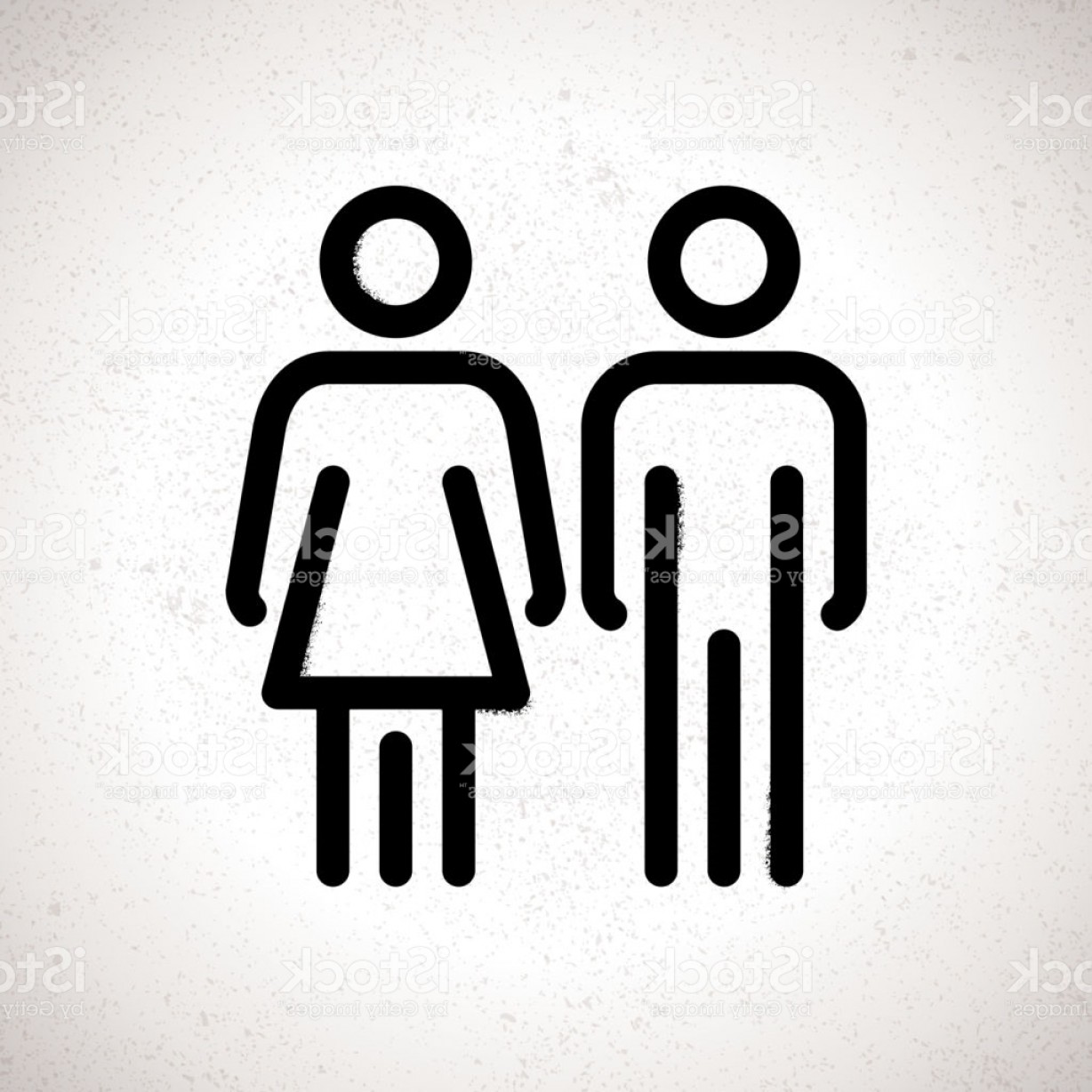 1228x1228 Toilet Indicating Sign Vector Men And Women Wc Directional Signs