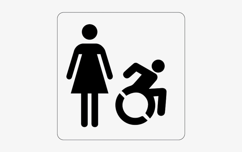 820x515 Download Free Png Women Handicapped Restroom Sign Rae Accessible