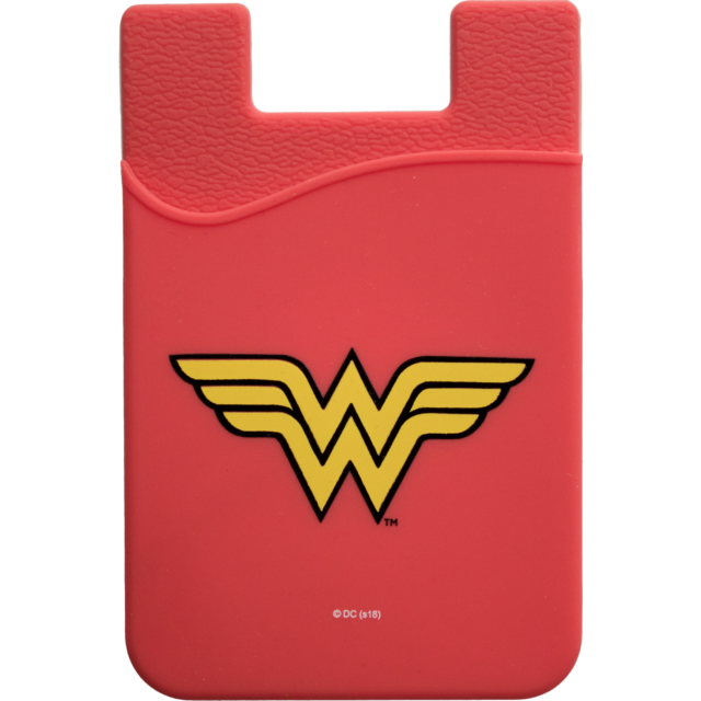 640x640 Icon Heroes Dc Comics Universe Wonder Woman Logo Phone Card Holder