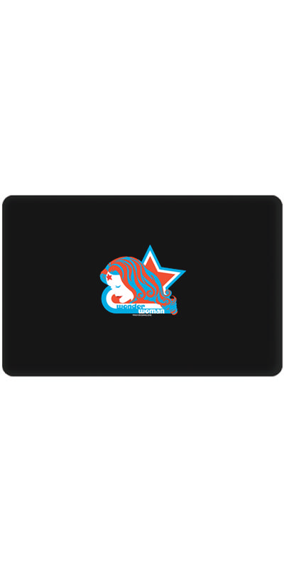 400x800 Wonder Woman Retro Icon Design On Macbook Air Case