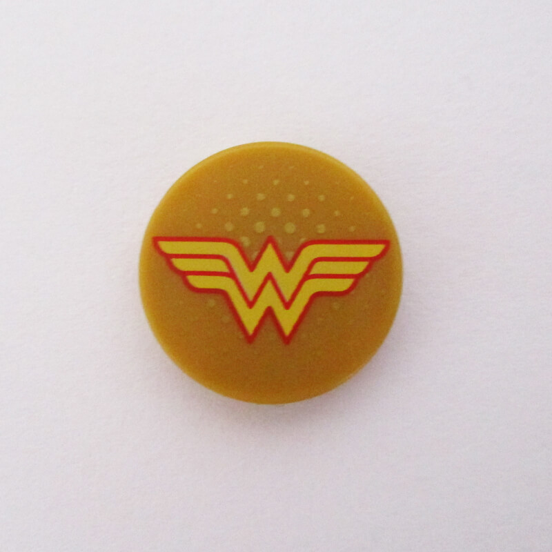 800x800 Gold Tile W Wonder Woman Icon