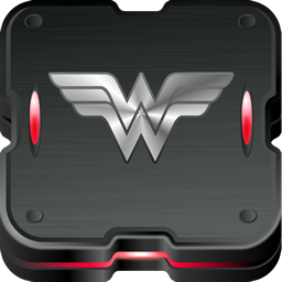 256x256 Wonder Woman Icon Download Skrynium Black Icons Iconspedia
