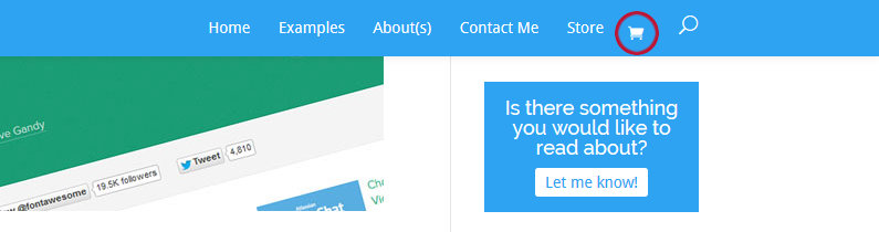 795x210 Fix For The Woocommerce Shopping Cart Icon In Main Menu Divi