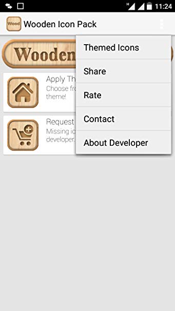341x606 Wooden Icon Pack Appstore For Android