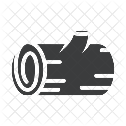 256x256 Wood Icon Of Glyph Style