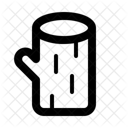 256x256 Log Icon Of Line Style