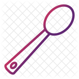 256x256 Wooden Spoon Icon Of Gradient Style