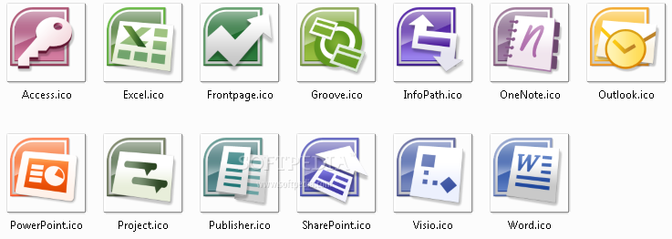 737x262 Download Ms Office Icons Pack