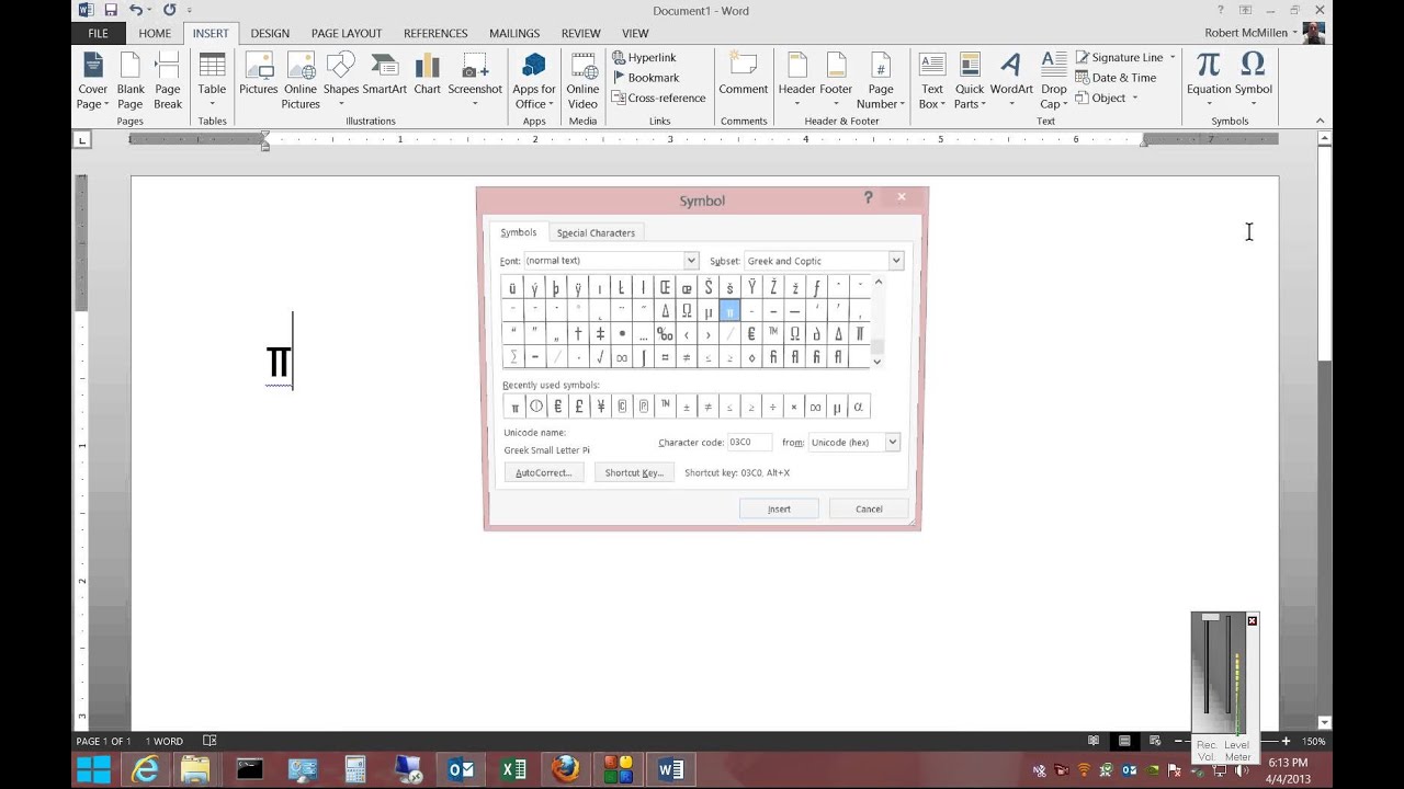 1280x720 How To Insert Symbols In Microsoft Word