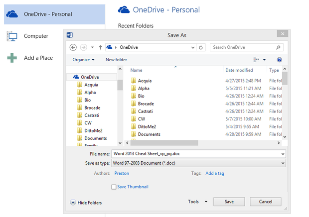 620x436 Word Cheat Sheet Computerworld