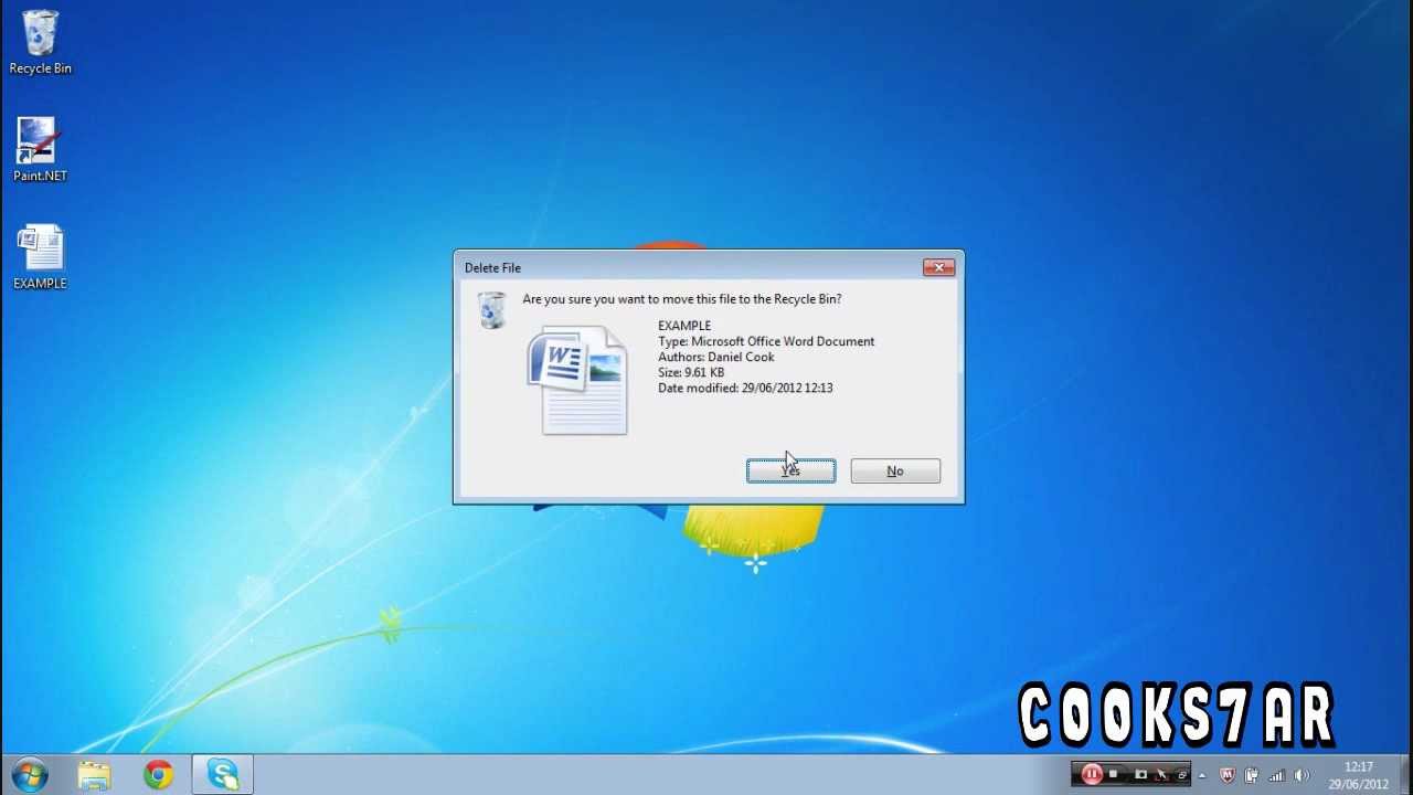 1280x720 Tutorial How To Fix Word Icon For Windows Docx